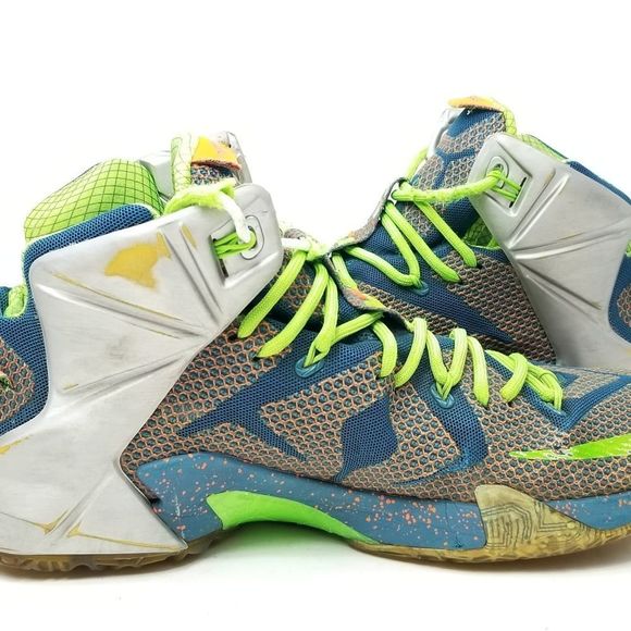 Nike LeBron XII 12 Trillion Billion Dollar Man 2014 Basketball Sneakers Size 12 - Picture 5 of 11